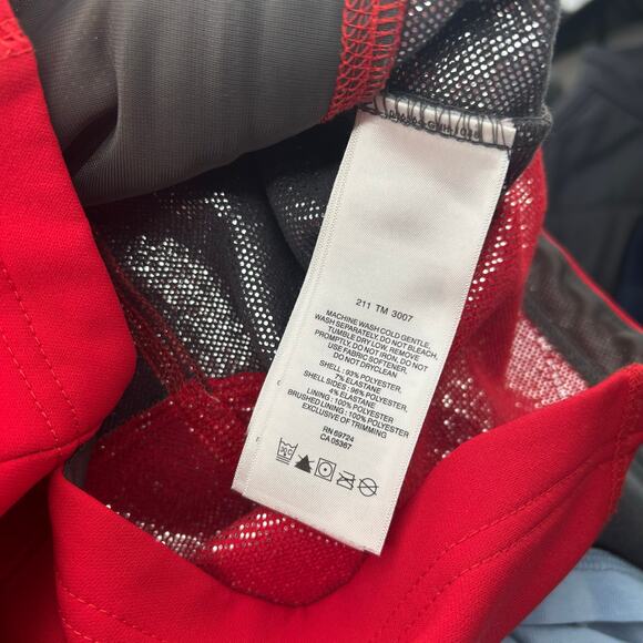 Men's Red Grey Columbia Titanium Omni-Heat Softshell Full Zip Jacket Size Small - Picture 8 of 9